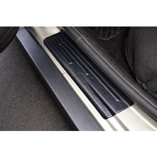 Накладки на внутренние пороги EuroCap (4 шт, ABS) Renault Duster 2008-2017 гг. фото 2