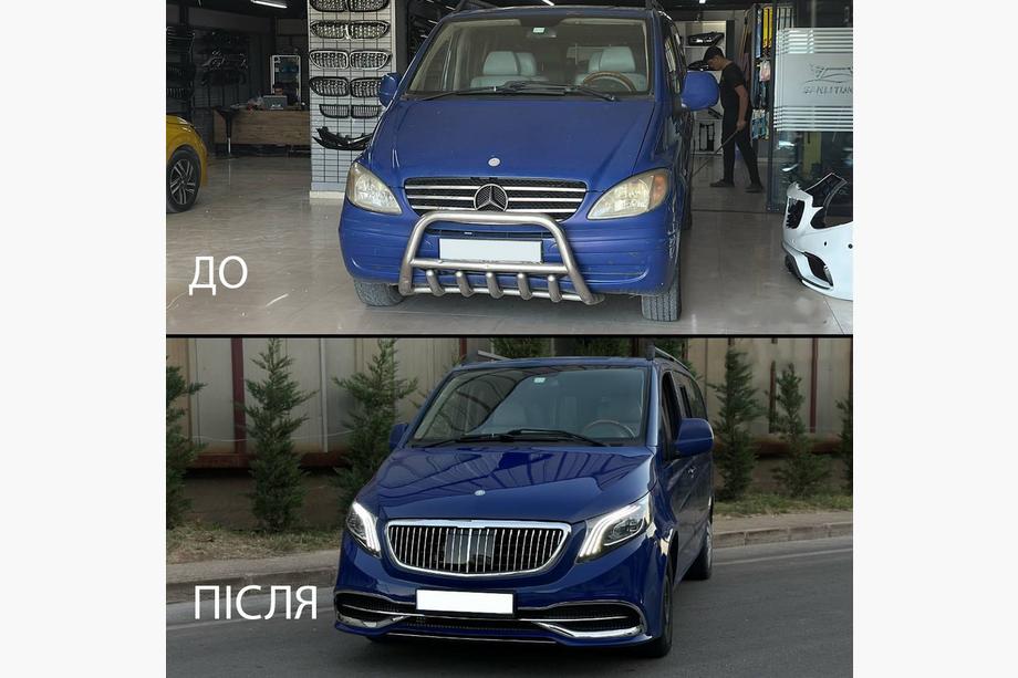 Mercedes Vito W639 2004-2014 гг. Комплект рестайлинга в W447 Maybach Image
