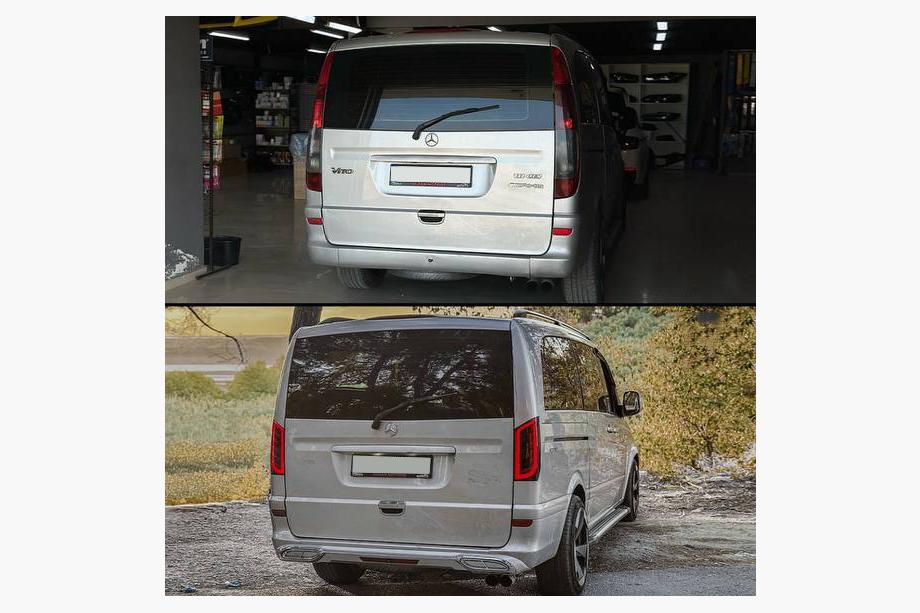 Mercedes Viano 2004-2014 гг. Комплект рестайлинга в W447 Maybach Фото 6