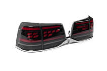 Toyota Land Cruiser 200 2007-2021 гг. Задние Фонари 2016-2021 (Sequential Red Plus) фото 3
