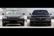 BMW 7 серия F01/F02 2008-2015 гг. Комплект рестайлинга в G12 M760 (с заменой крышки багажника и задних крыльев) фото 133