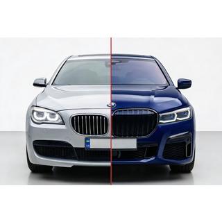 Комплект рестайлинга в G12 M760 (с заменой крышки багажника и задних крыльев) BMW 7 серия F01/F02 2008-2015 гг. фото 1