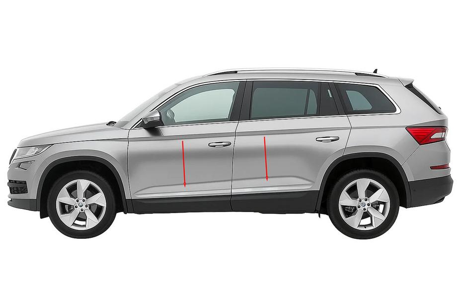 Узкие дверные молдинги из нержавеющей стали Carmos Image