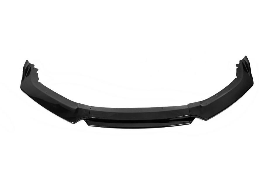 Honda Civic Sedan X 2016-2021 гг. Передняя губа бампера V4 (черная) Image