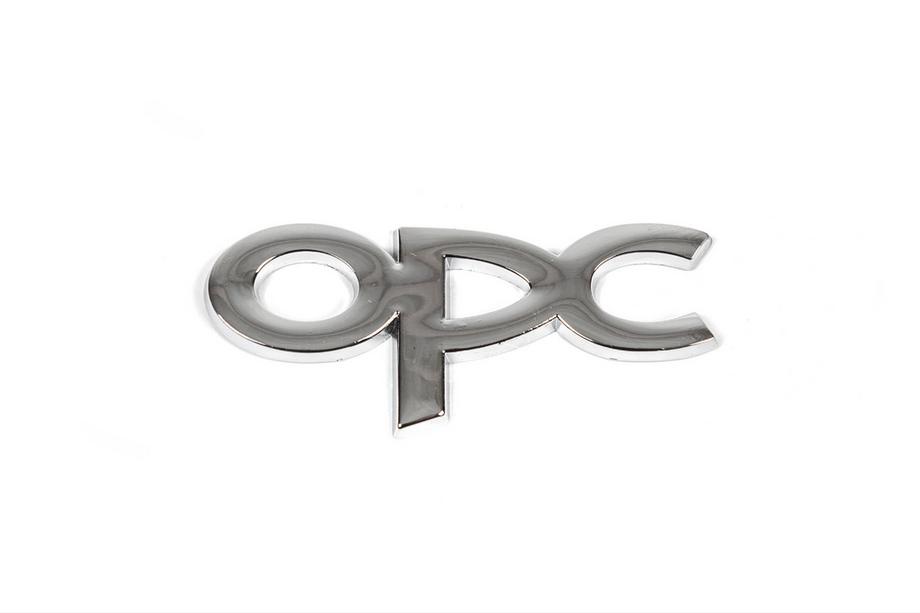 Opel Металлический шильдик на багажник OPC (Хром) Image