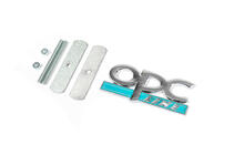 Opel Металлический шильдик на решетку OPC Line (Хром+Синий) фото 2