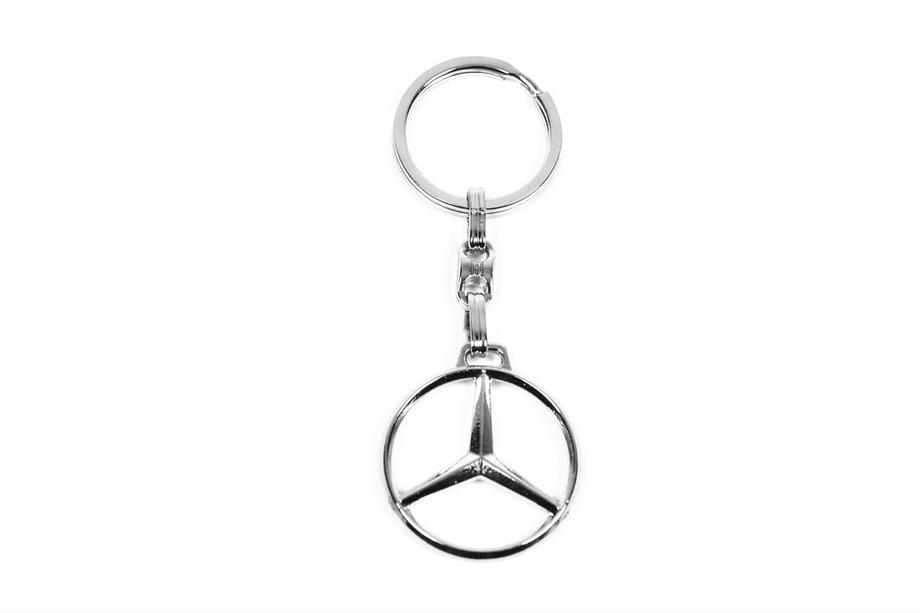 Металлический брелок с логотипом Mercedes Image