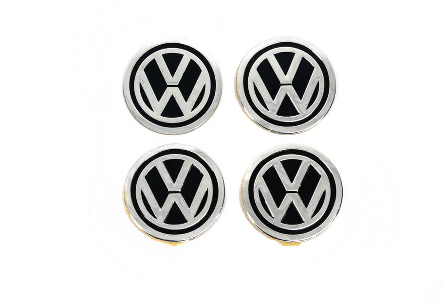 Volkswagen Наклейки на колпачки дисков 60мм vw-60-n-bl (4шт) Фото 2