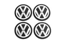 Volkswagen Наклейки на колпачки дисков 90мм (4шт) фото 2