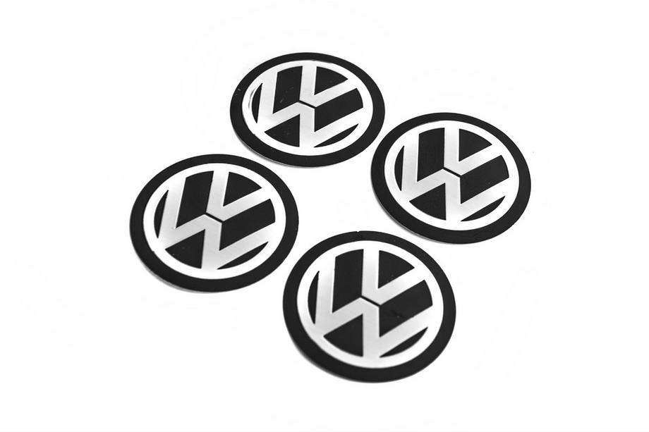 Volkswagen Наклейки на колпачки дисков 90мм (4шт) Image