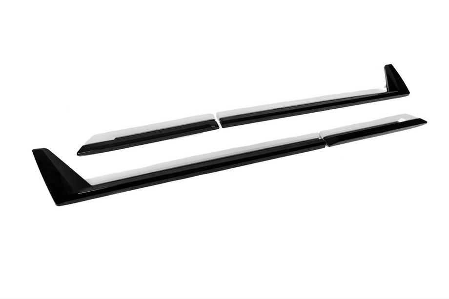 Черные молдинги на двери F-Sport белый+черный (4 шт, ABS) Image Черные молдинги на двери F-Sport белый+черный (4 шт, ABS) Image