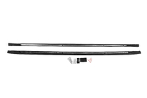 Lexus LX570/450d 2008-2022 гг. Черные Рейлинги 2008-2015 (Дизайн 2018, 2 шт) фото 5