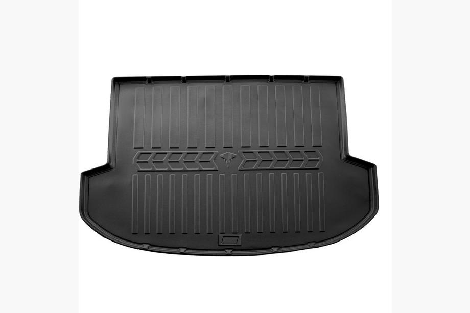 Hyundai Santa Fe 4 2018-2023 гг. 3D коврик в багажник (5-местный) (Stingray) Image