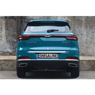 Хромированная накладка на крышку багажника (OmsaLine) Chery Tiggo 7 2020- гг. фото 1