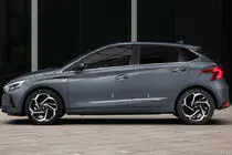 Hyundai I-20 2020- гг. Дверные молдинги OmsaLine (4 шт, нержавейка) фото 1