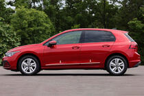 Молдинги на двери Нержавеющая сталь (4 шт) фото 1