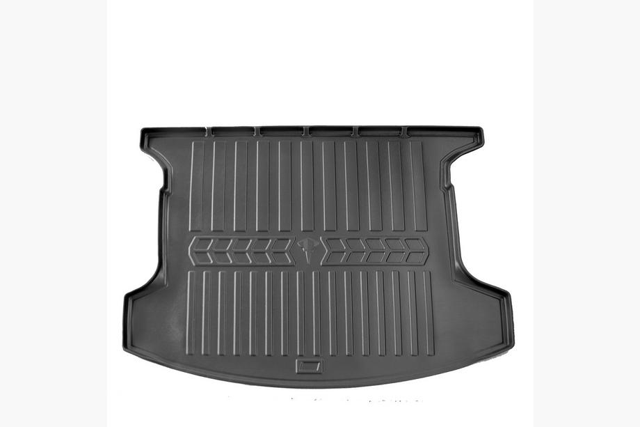 Nissan Qashqai 2010-2014 гг. Коврик в багажник 3D +2 (2008-2014) (5-7 мест) (Stingray) Image