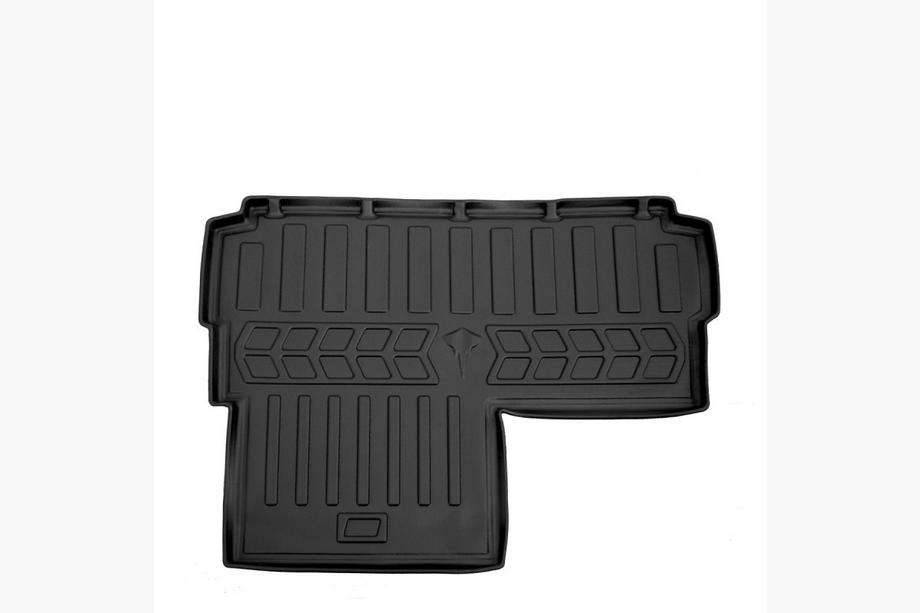 Nissan X-trail T33/Rogue 2022- гг. 3D Коврик в багажник (5 мест) (нижний) (электро) (Stingray) Image