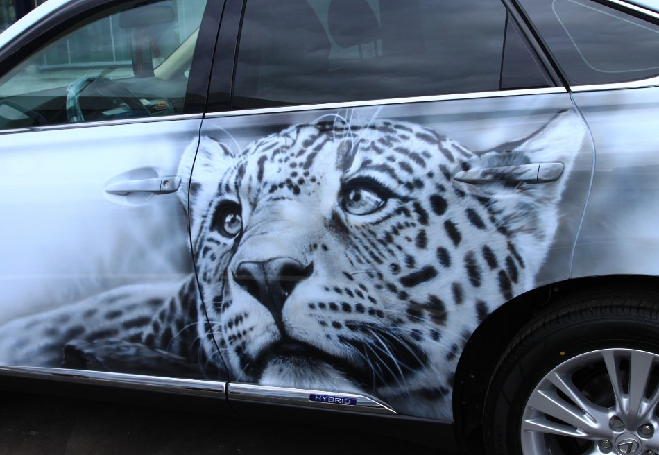 Аэрография как вид тюнинга автомобиля