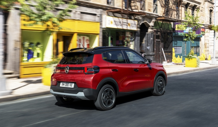 Электрический кросс-хэтчбек Citroen e-C3