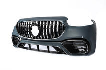 Mercedes S-сlass W223 2020- гг. Комплект обвеса AMG S63 с боковыми порогами фото 4