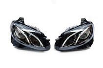 Mercedes E-сlass W213 2016-2023 гг. Передние фары OEM 2016-2020 (2 шт, без блоков, LED) фото 1