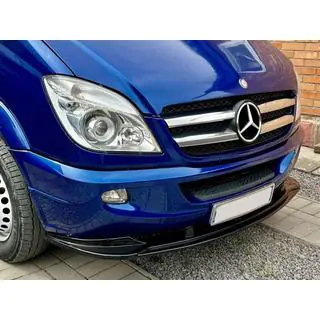 Передний лип 2006-2013 (ABS) Mercedes Sprinter W906 2006–2018 гг. фото 1
