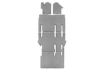 Mercedes Vito/V-class W447 2014- гг. Коврики EVA V-class ExtraLong 2 шт. (Только самовывоз, Полный комплект, Серый) фото 1