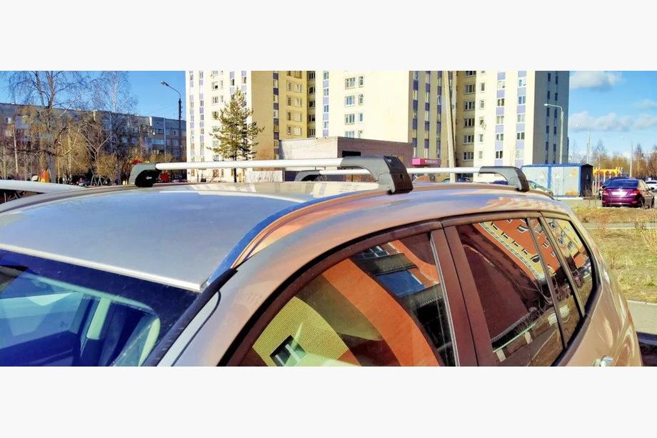 Поперечины на интегрированные рейлинги с замком Skybar V2 (2 шт) Image