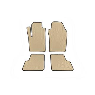 Коврики EVA 500 (Бежевые) Fiat 500/500L 2013-2022 гг. фото 1