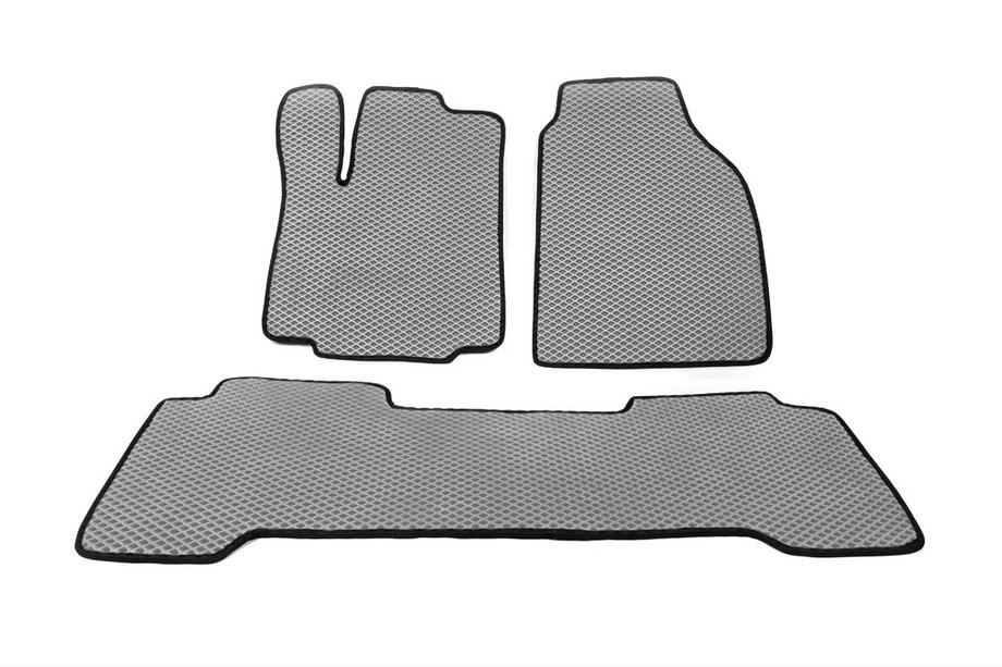 Honda Pilot 2002-2008 гг. Коврики EVA (Серый) Image