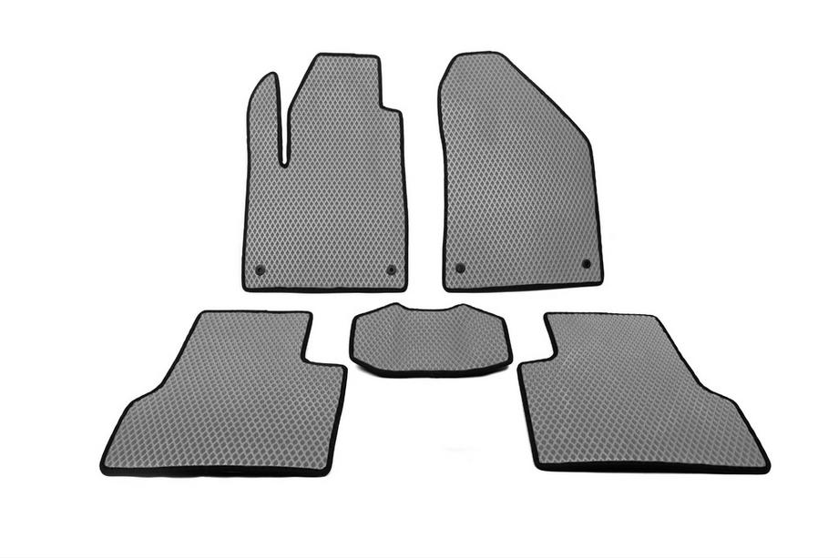Jeep Cherokee KL 2013- гг. Коврики EVA (Серый) Image