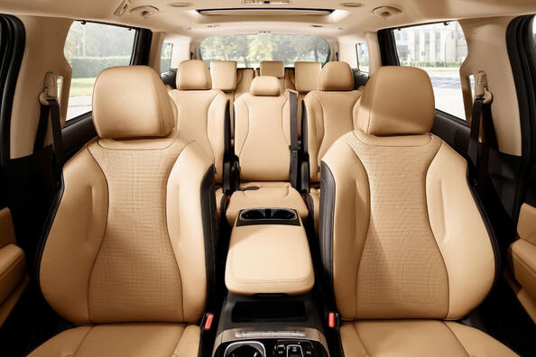 KIA Carnival четвертого поколения: новый взгляд на семейный минивэн фото 6