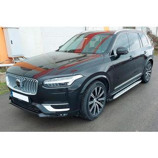 Боковые Подножки Shining (2 шт., Алюминий) Volvo XC90 2015- гг. фото 4