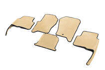 Land Rover Discovery IV 2009-2017 гг. Коврики EVA V1 (Бежевые) фото 2