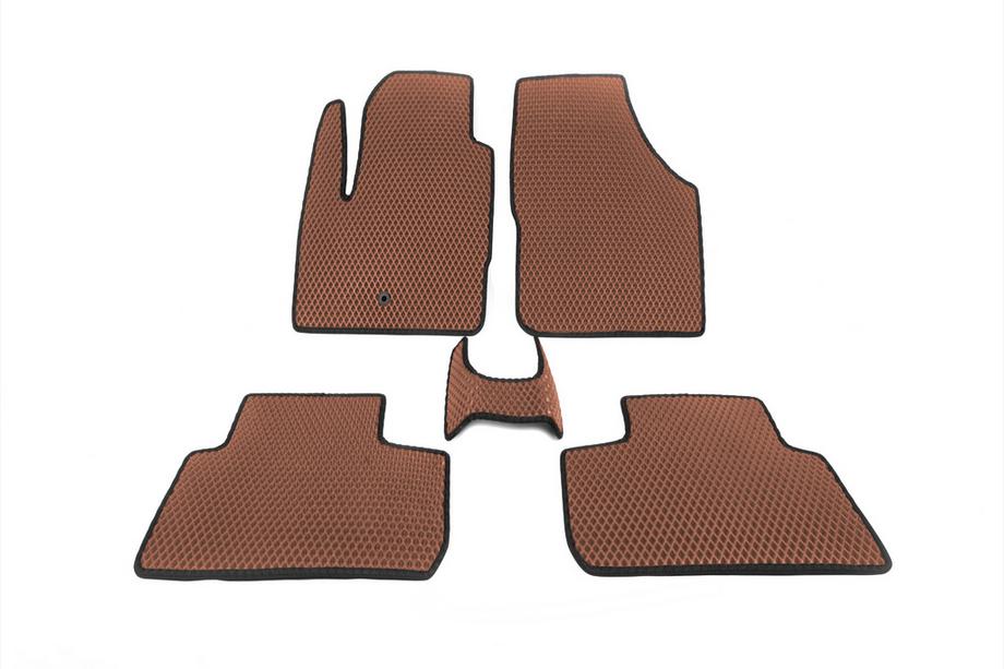 Land Rover Freelander II 2006–2014 гг. Коврики EVA (Коричневые) Image