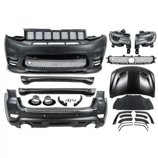 Комплект рестайлинга SRT 2019 Jeep Grand Cherokee WK2 2010-2021 гг. фото 2