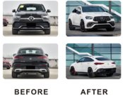 Mercedes GLE coupe C167 2019- гг. Полный обвес AMG GLE63 фото 2