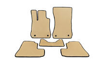 Mercedes S-сlass W221 2005-2013 гг. Коврики EVA (Short, Бежевые) фото 1