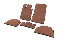 Mercedes S-сlass W220 1998-2005 гг. Коврики EVA (Short, Коричневые) фото 2