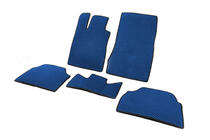 Mercedes S-сlass W220 1998-2005 гг. Коврики EVA (Short, Синий) фото 2