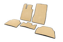 Mercedes S-сlass W220 1998-2005 гг. Коврики EVA (Short, Бежевые) фото 2