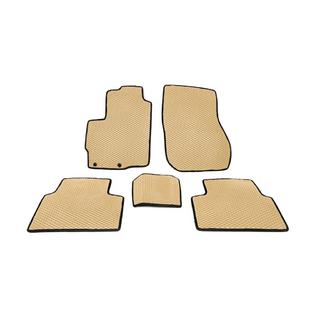 Коврики EVA (Бежевые) Mitsubishi Outlander 2006-2012 гг. фото 1