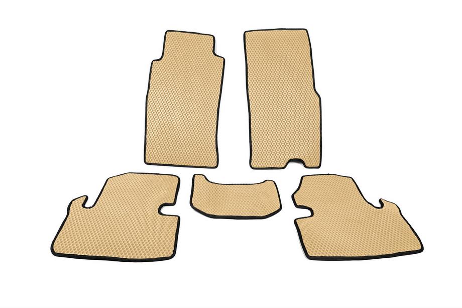 Nissan Patrol Y60 1988–1997 гг. Коврики EVA (Бежевые) Image