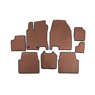 Коврики EVA для +2 (3 ряда, Коричневые) фото 1