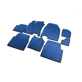 Коврики EVA для +2 (3 ряда, Синие) фото 2