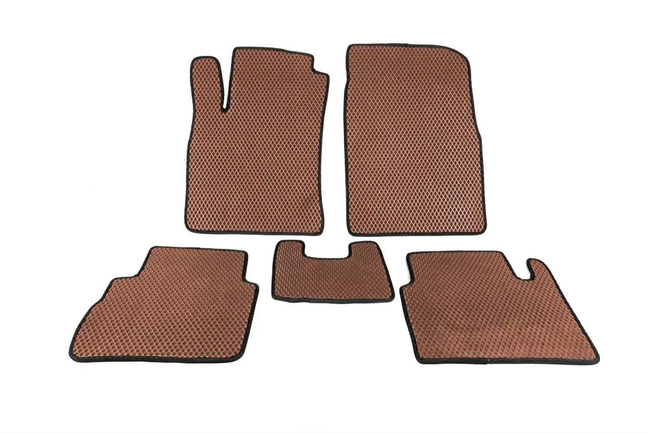Nissan Tiida 2004-2011 гг. Коврики EVA (Коричневые) Image