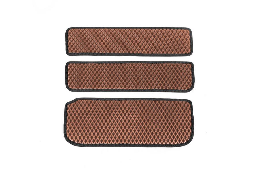 Коврики на пороги (3 шт, EVA, Коричневые) Image Коврики на пороги (3 шт, EVA, Коричневые) Image