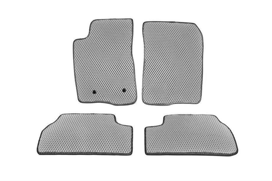 Toyota Corolla Verso 2004-2009 гг. Коврики EVA (Серый) Image