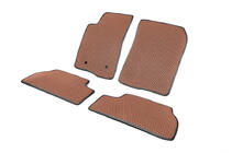 Toyota Corolla Verso 2004-2009 гг. Коврики EVA (Коричневые) фото 2